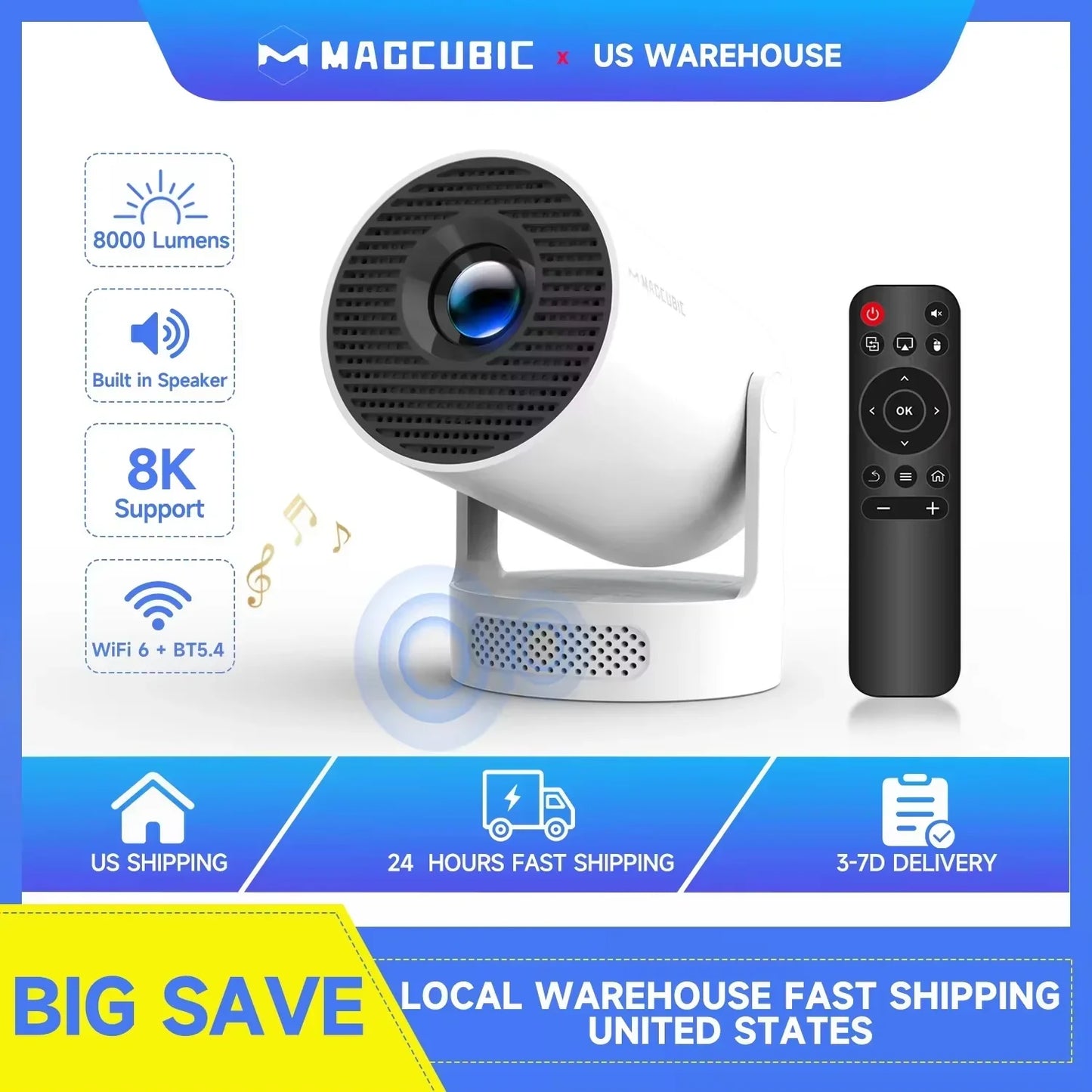 Magcubic Portable Projector